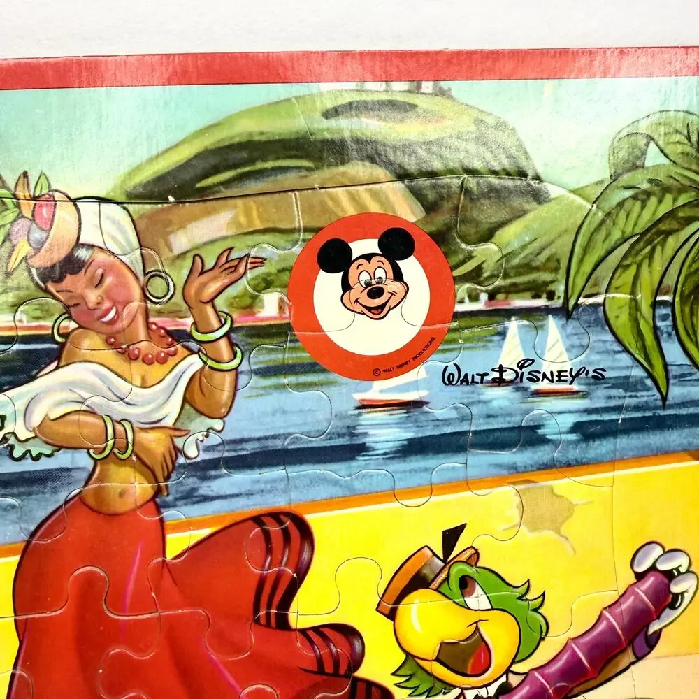 Vintage Jaymar Disney Saludos Amigos Tray Puzzle